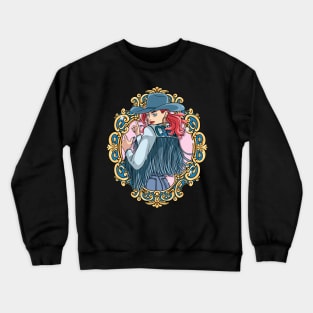 Cowgirl Country Music Lover Southern Belle Cowboy Crewneck Sweatshirt